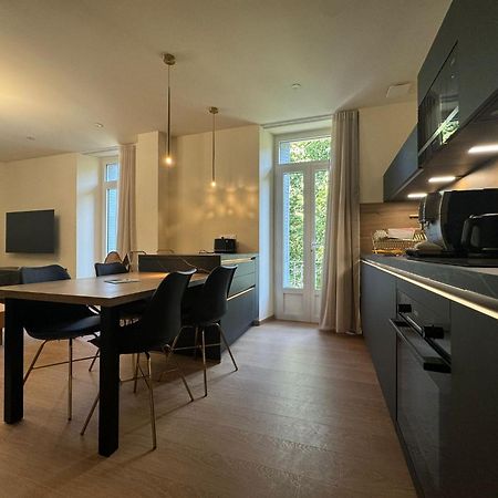 Appartements Confortables Avec Vue Montagne - Residence Villa Belle Fleur Château-Ville-Vieille Exterior foto